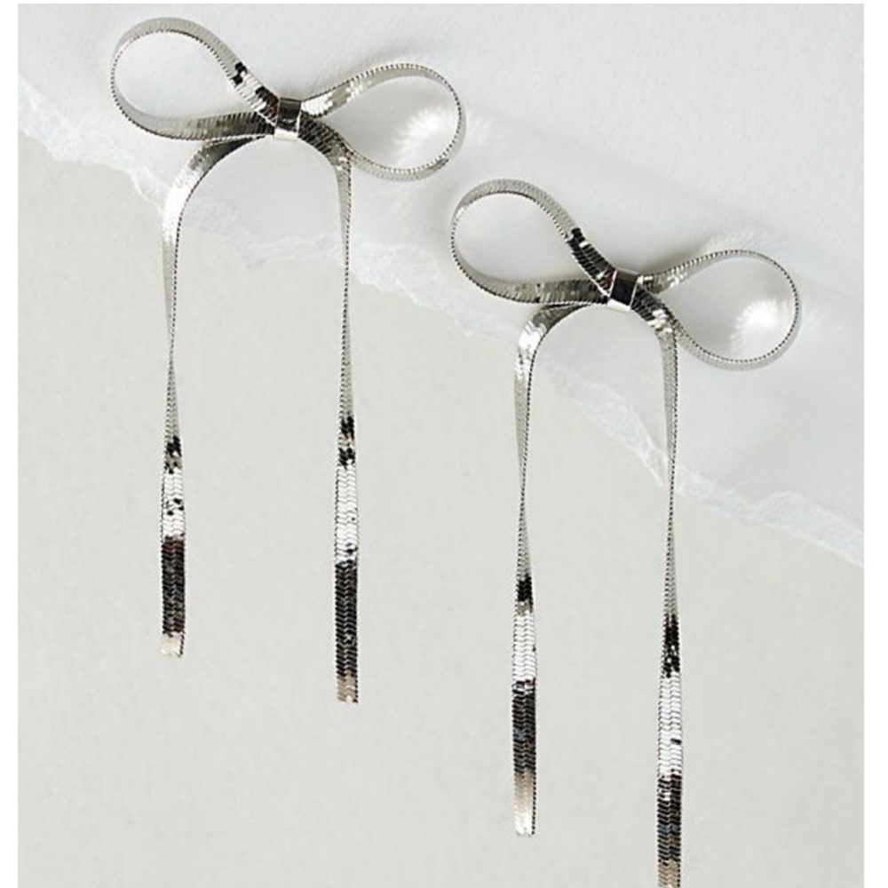 Free People Susannah Bow Dangle Earrings